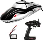 RC Boat Shark Design Super Speed 30 MPH with Reverse Function - 2.4 GHz RTP NEW