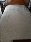 Vintage Satin & Lace Collectible Custom Styled Bed Covering Coverlet Bedspread