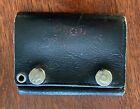 Vintage HARLEY DAVIDSON MOTORCYCLES TRIFOLD WALLET Genuine Leather Made In USA!