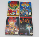 Dragon Warrior 1- 4 Nintendo NES all Boxed Complete in Super Good Condition CIB