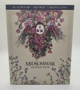 Midsommar 4k Blu-ray Canadian Release First Print with Slipcover NEW OOP Rare