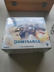 MTG Bundle Dominaria New Factory Sealed ~ 10 packs!!! Torn Wrapping