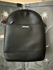 Moleskine Men’s Brown Leather Backpack Laptop Bag Back Pack Pre-owned Very Clean