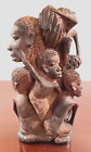 Vintage African Makonde Tanzania Tree of Life Ebony Wood Carved Sculpture 10