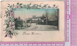UDB Postcard New Jersey, Union Hill,  Schutzenpark, printed in Weehawken