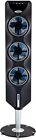 Ozeri 3x 44in Tower Fan [Colors] Passive Noise Reduction Technology, with remote