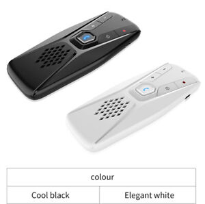 Bluetooth Wireless 5.0 Car Truck Speaker Handsfree Auto Speakerphone Visor Clip