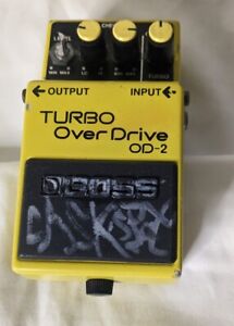 BOSS OD-2 TURBO Over Drive Guitar Effects Pedal