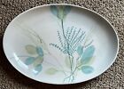 VTG True China RED WING MERRILEAF OVAL SERVING PLATTER 50s-60s Hand Painted
