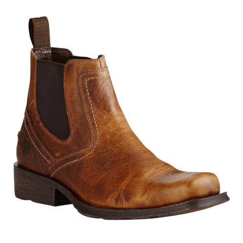 Ariat® Men's Midtown Rambler Barn Square Toe Chelsea Boots 10019868