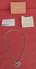 James Avery Retired 925 Sierling Silver Fancy Heart Toggle Necklace - No Reserve