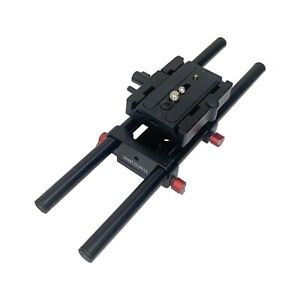 SHOOTVILLA Universal Rail System 15mm Rod Support for DSLR DV Camera HDV