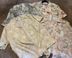 LOT OF 4 BONWORTH SHORT SLEEVE BUTTON UP BLOUSES SIZE XL