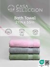 Bath Towel 600 GSM 100% Cotton 27x55 Inch Highly Absorbent Soft Made In Armenia