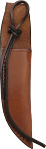 Brown Leather Sheath For Straight Fixed Blade Knife Up To 6