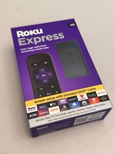 *ROKU* Roku Express TV Movies Streaming Media Player Stick HD Remote NEW Sealed