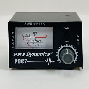 Paradynamics PDC7 Compact SWR Meter Para Dynamics PDC 7 %REF POWER SWR
