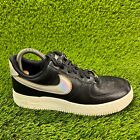 Nike Air Force 1 Low Womens Size 6.5 Black Athletic Shoes Sneakers AR0642-002