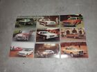 Lot of 9 1970's Ford Lincoln Mercury Torino Bobcat Comet Dealer Post Cards