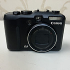 Canon PowerShot G PowerShot G9 12.1MP Compact Digital Camera Black w/Charger