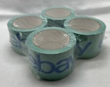 Ebay Tape Blue 3 inch New Lot of 4 rolls 3