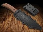 SOG Pillar LTD Fixed Blade Knife 1/500 Red Micarta Black S35VN Steel UF1005-BX