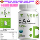 Essential Amino Acids Supplement EAA - 2000mg All 9 - High Potency 300 Capsules
