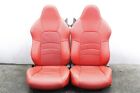 2000-2003 Honda S2000 Red Seat Set Front Right Left Seats S2K 00-03