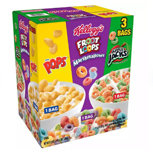 Kellogg’s Kids Variety Pack Breakfast Cereal (37.3 oz) GREAT DEAL!