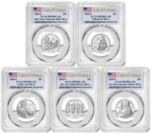 2024 S Silver Quarters Set 5 Coins PCGS PR70Dcam First Strike  #2