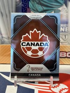 New Listing2022 Panini Prizm FIFA World Cup Qatar #5 Team Badges - Canada National Team