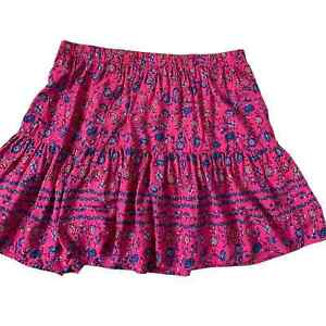 Lane Bryant Pink Floral Skirt Plus Size 18/20 | 41-18