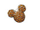 The Art of Disney Swarovski Crystal - Mickey Mouse Head Pin November Birthstone
