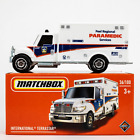 2022 Matchbox Power Grabs #36 International® Terrastar® Ambulance WHITE | FSB