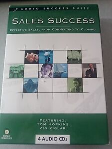 Sales Success Motivational Sales Training 4 AUDIO CDs  Zig Zigler