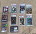 New ListingHuge Lot Nba, NFL, 6 Psa Cards, 5 Numbered Cards, Case Hits, Rpa,rookies, auto🔥
