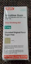 FOUR 50ct Rugby Nicotine Gum 2MG Sugar Free Uncoated Original Flavor Exp 9/2024
