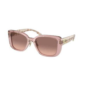 Coach Women's 54mm Transparent Rose Sunglasses HC8352-570513-54