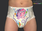 CustomZ MLP My Little Pony Pinkie Pie ABDL Plastic Backed Adult Baby Diaper