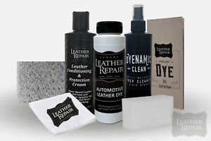 Professional Automotive Ford/Lincoln Leather and Vinyl Dye Kit - Updated Colors