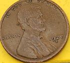 1927 D Fine Lincoln Wheat Cent Copper Penny. Nice & Brown. FREE SHIPPING!