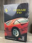 Ferrari F40 Pocher 1/8 Scale Die Cast Model Kit 515 pieces Italy 1987⚠️read⚠️