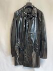 Dior Homme by Hedi Slimane 06SS Enamel coat Stainless steel collar Long Size 54