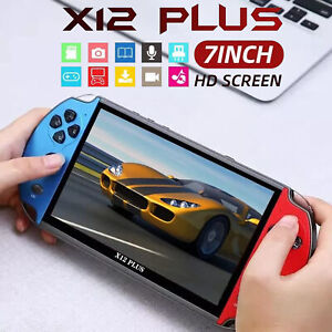 X12 Plus 7inch Video Game Console Handheld Retro Game Player in 1000+Games K8V5