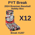 Texas Rangers - 2024 Bowman Baseball Hobby Full Case Break #1207