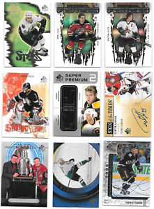 Upper Deck SP Authentic SPA Hockey Parallels, Autos and Inserts - Various Years