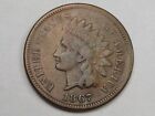 New ListingVG 1867 Indian Head Penny w/ 