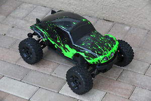 Custom Body Muddy Green Buggy for ARRMA BIGROCK BLX 1/10 RC TRUCK Car