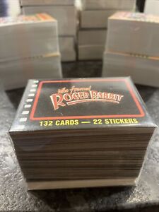 Roger Rabbit 132 Cards Great Condition, Pack Fresh W/O Stickers