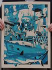 Tyler Stout The North Woods Screen Print Regular Blue #d/210 Mondo Artist Poster